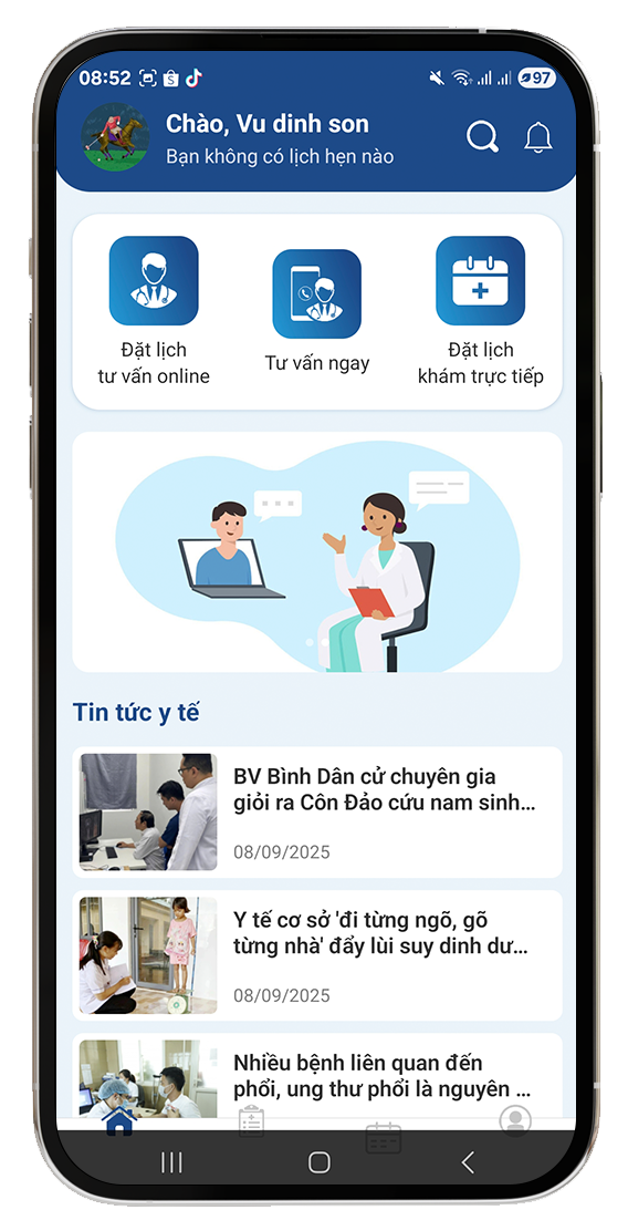  iHealth - Các Chức năng Thông Minh trong app như sau: